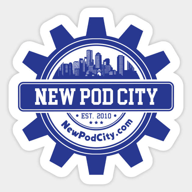 NPC Skyline Collection Sticker by New Pod City